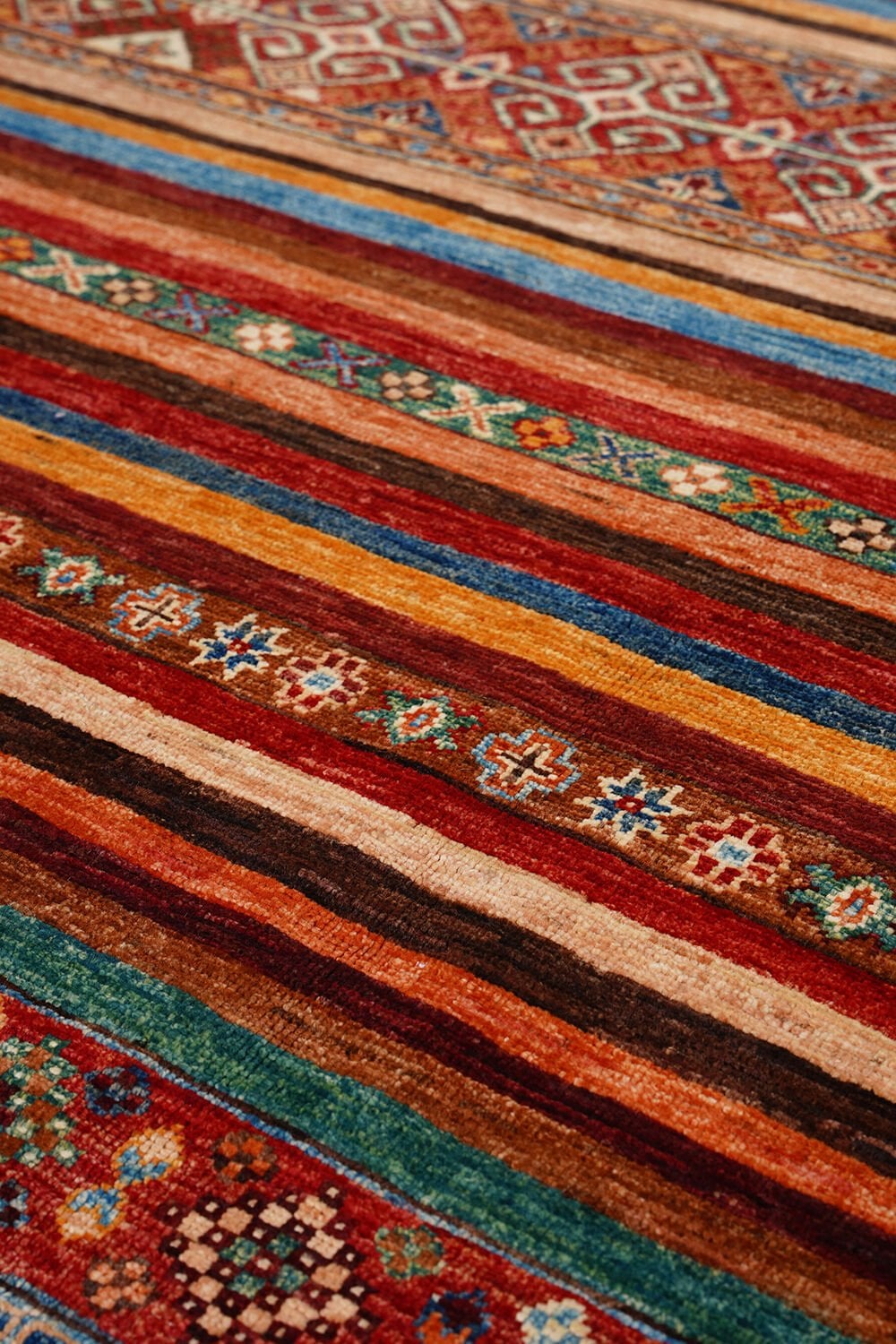 SHB Afgan Orjin El Dokuma Yün Halı