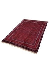 Afgan Hoca Roshnai El Dokuma Yün Halı Kırmızı - 148x194