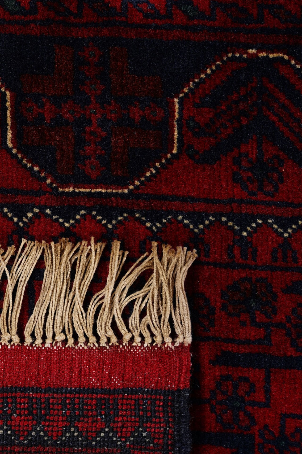Afgan Khamyab El Dokuma Yün Halı