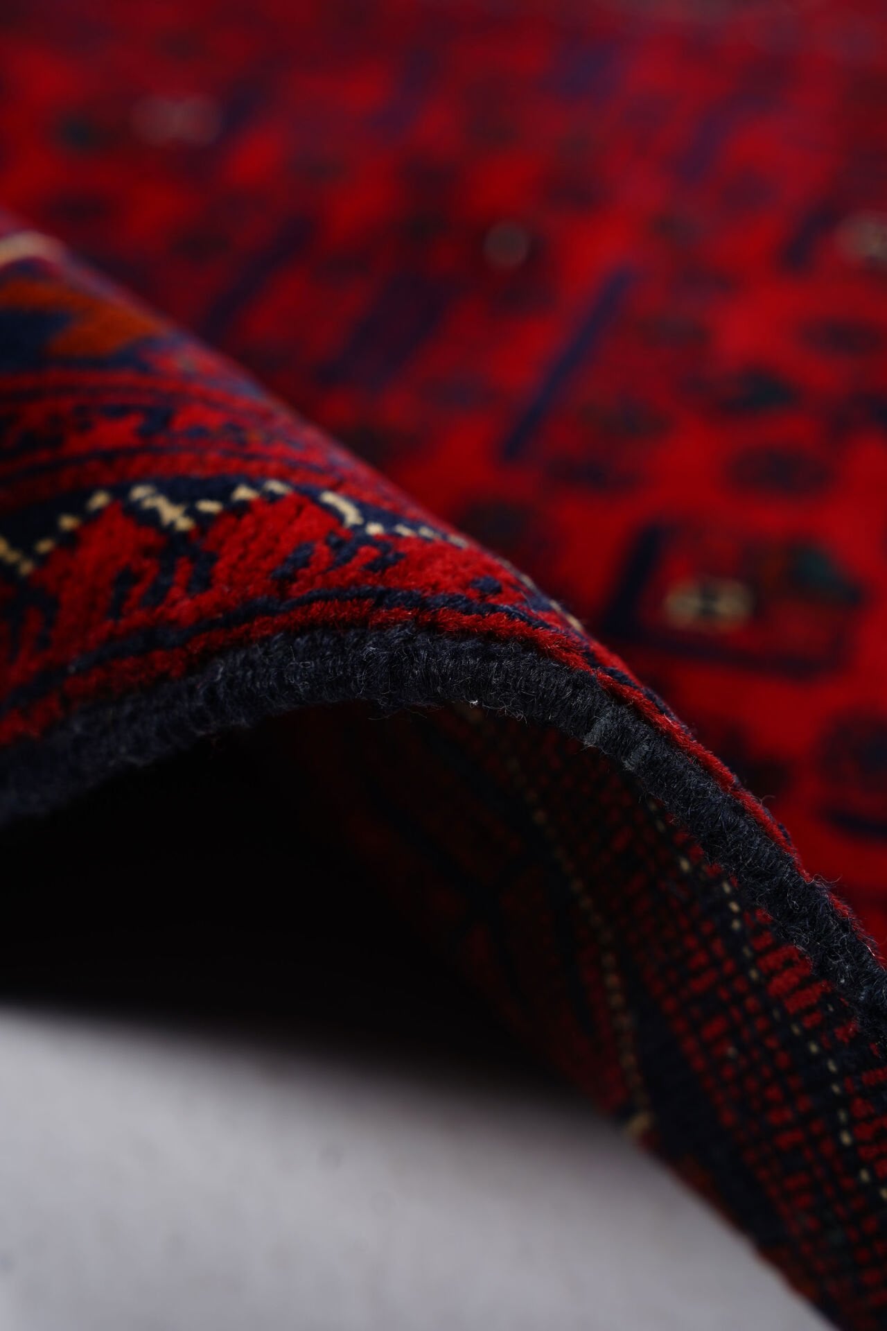 Afgan Khamyab El Dokuma Yün Halı