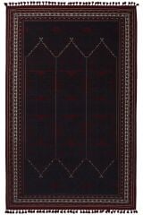 Orient 2 Afgan Desenli Kırmızı Klasik Yıkanabilir Pamuklu Kilim