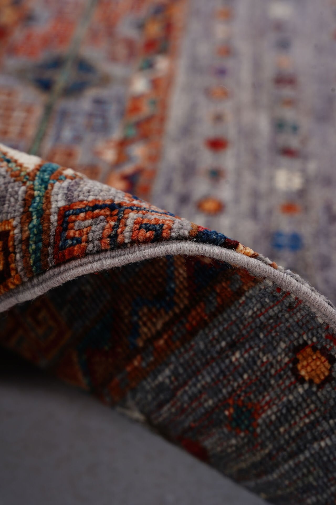 RHMN Afgan Orjin El Dokuma Yün Halı