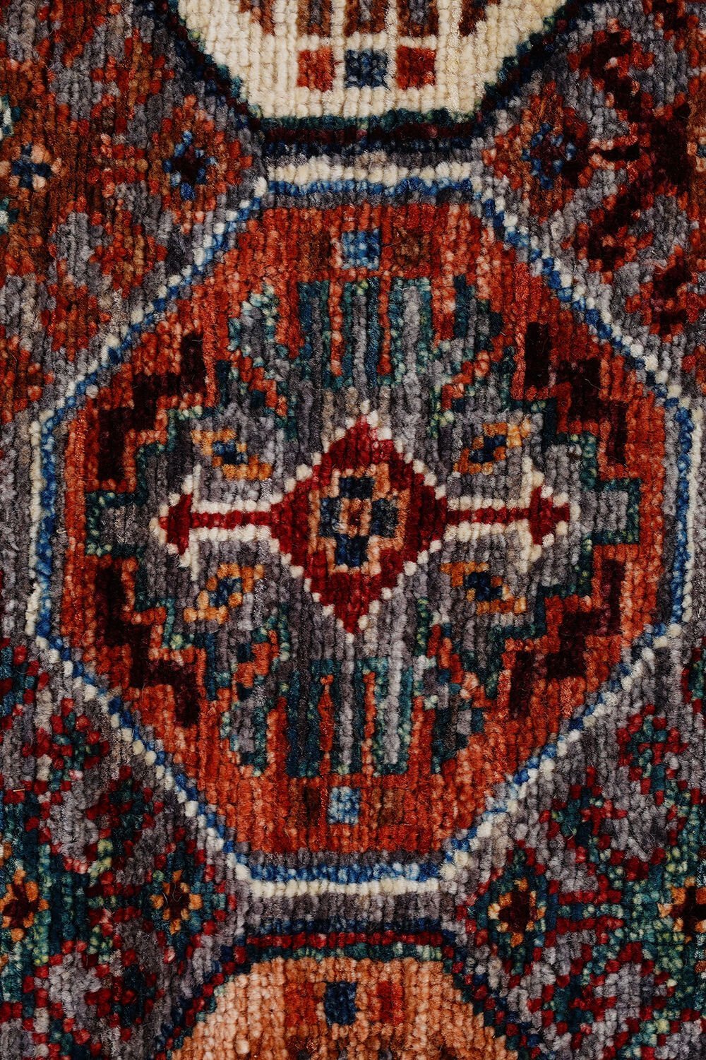 RHMN Afgan Orjin El Dokuma Yün Halı