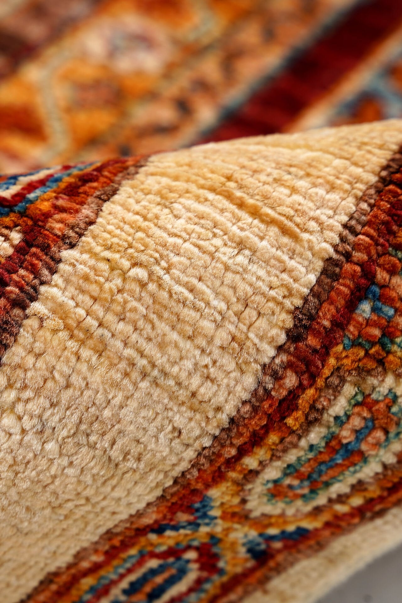 SHB Afgan Orjin El Dokuma Yün Halı