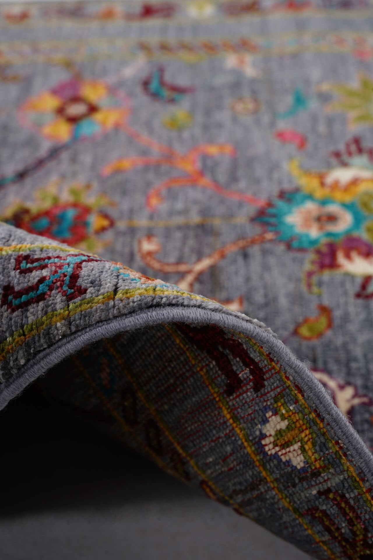 RHMN Afgan Orjin El Dokuma Yün Halı