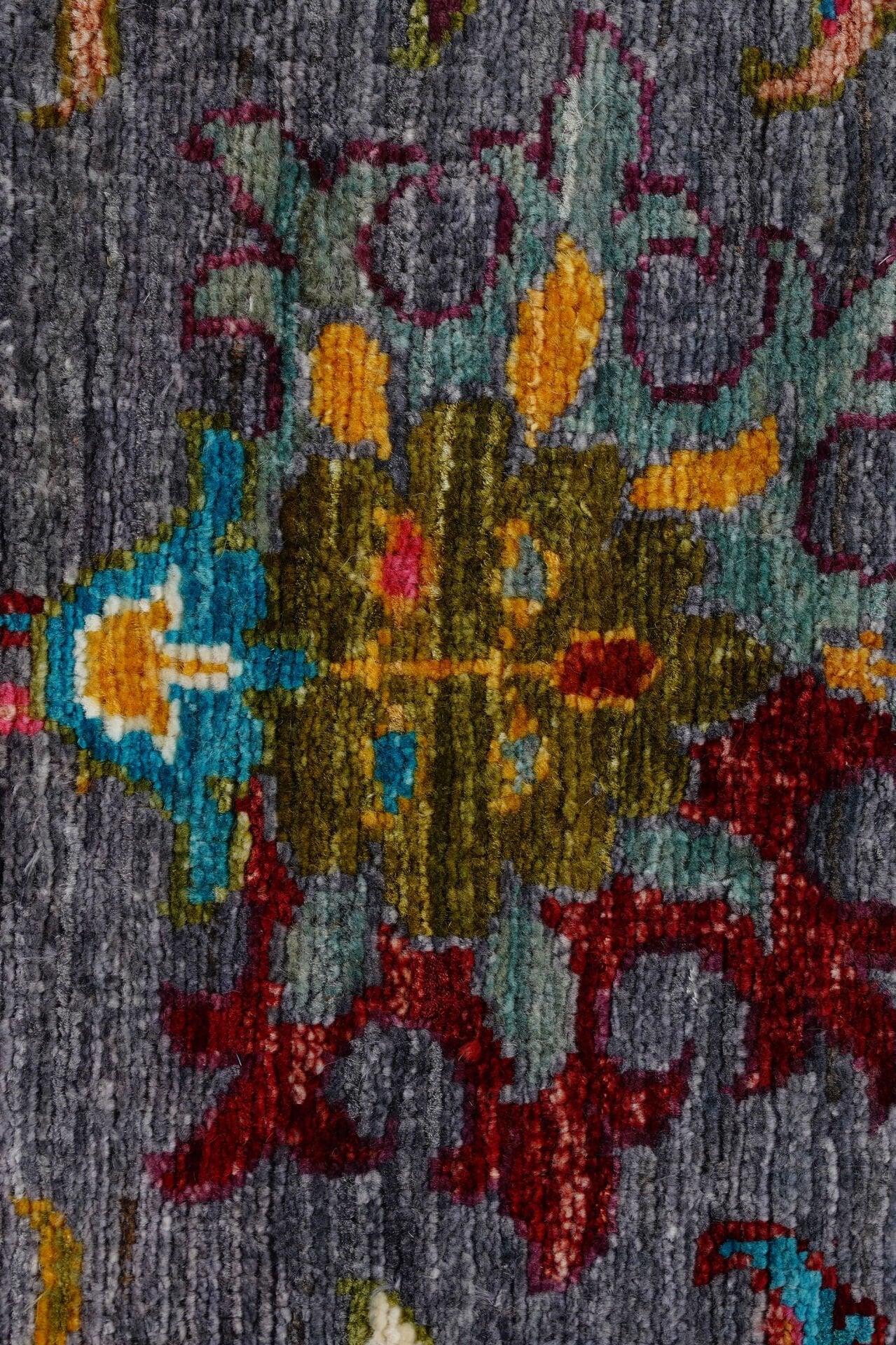 RHMN Afgan Orjin El Dokuma Yün Halı