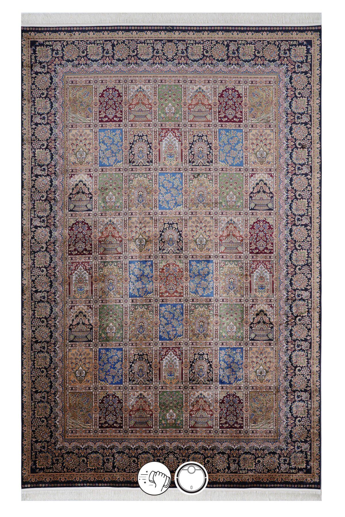 Babil 9052Z Modern Makine Halısı