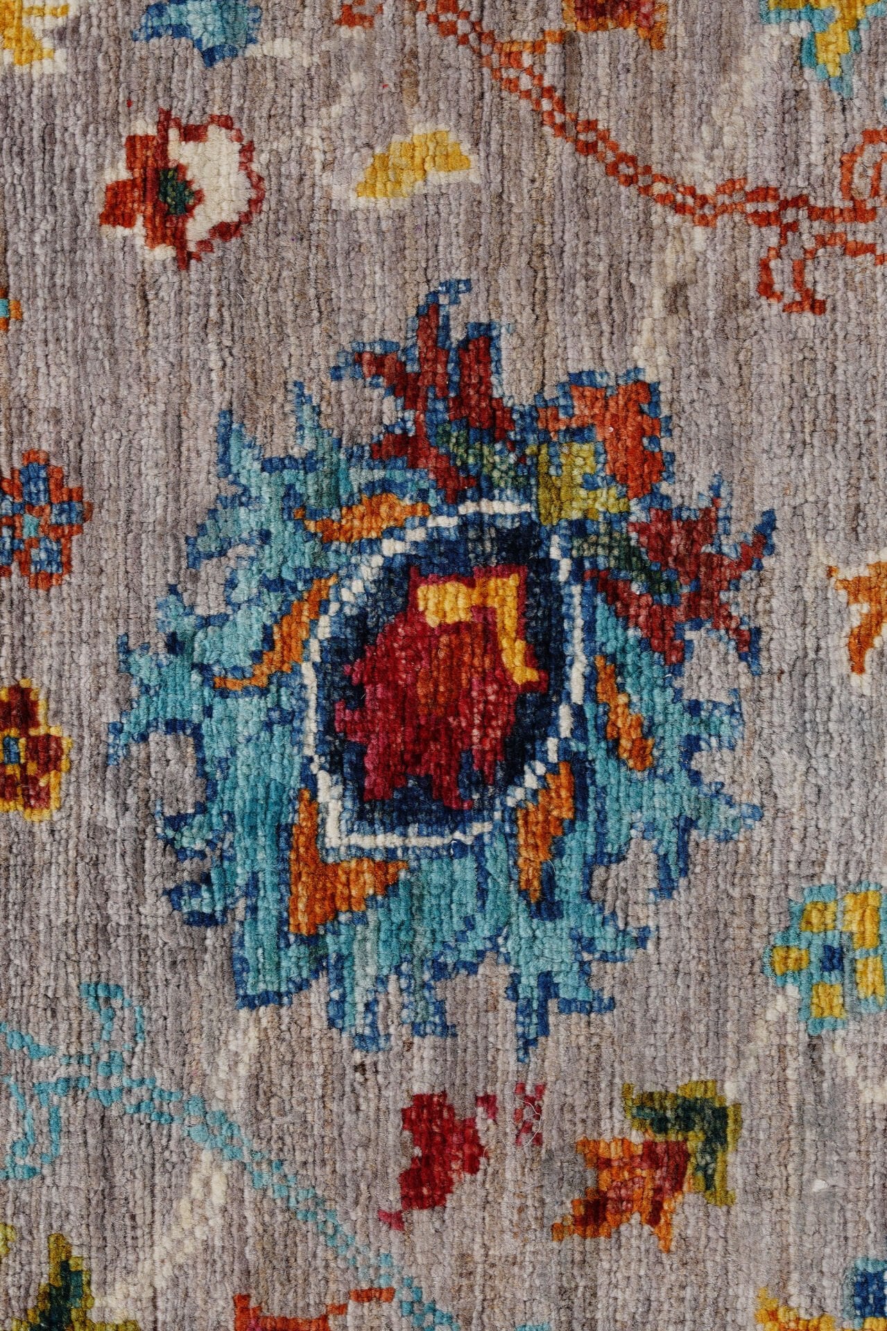 RHMN Afgan Orjin El Dokuma Yün Halı