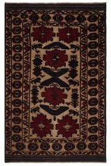 Afgan Berceste El Dokuma Yün Halı