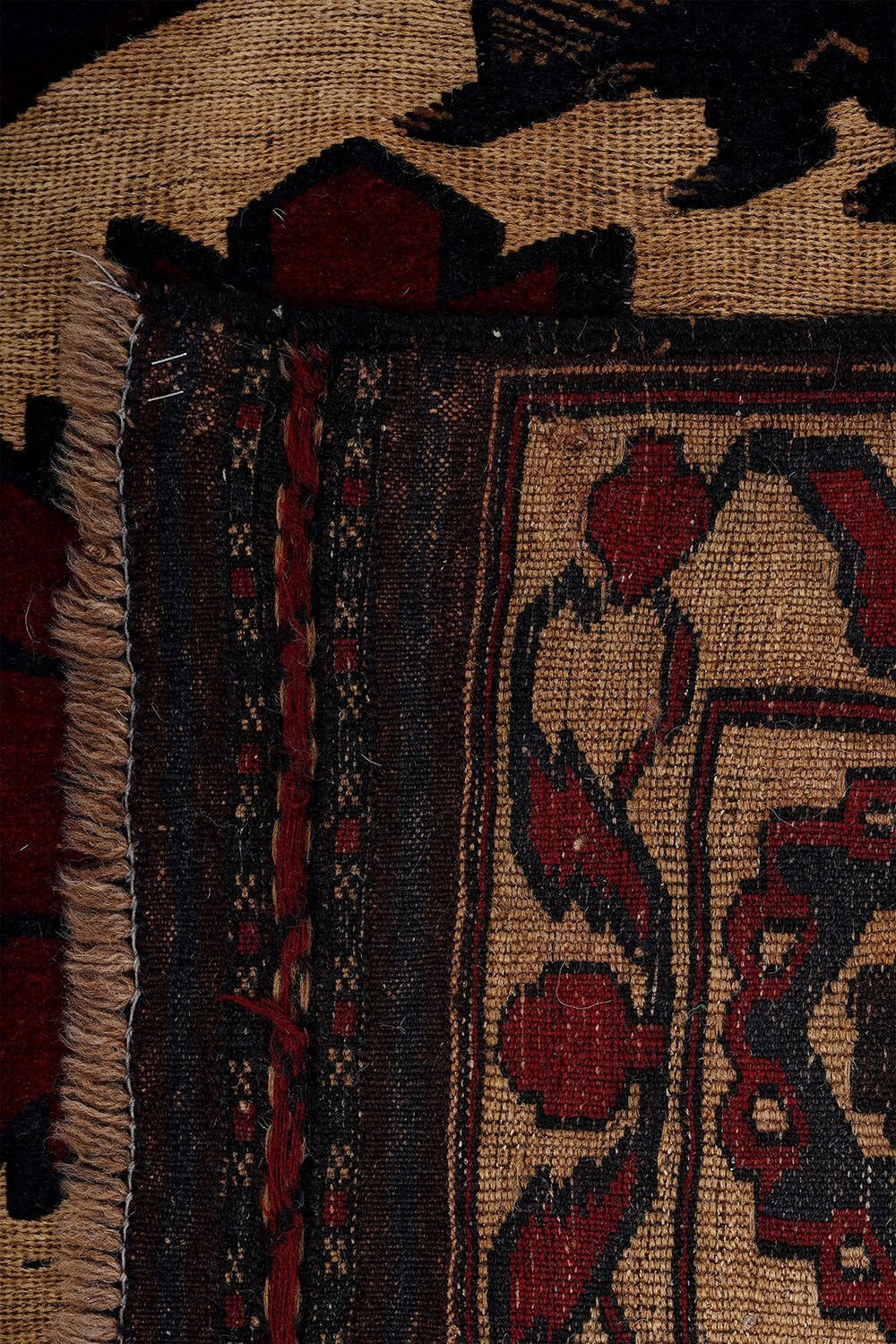 Afgan Berceste El Dokuma Yün Halı