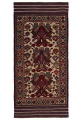 Afgan Berceste El Dokuma Yün Halı