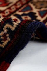 Afgan Berceste El Dokuma Yün Halı Kırmızı - 93x198