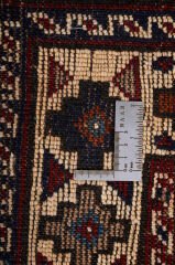 Afgan Berceste El Dokuma Yün Halı Kırmızı - 93x198
