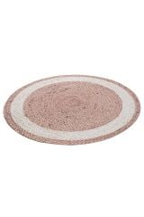Baskı Jüt Trq002 Dekoratif Makine Halısı