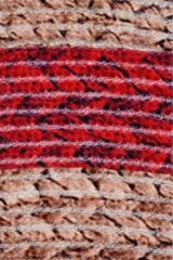 Baskı Jüt Trq003 Dekoratif Makine Halısı