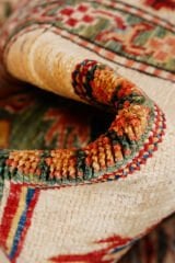 Afgan Şirvan El Dokuma Yün Halı