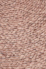 Baskı Jüt Trq004 Sarı Naturel Makine Halısı