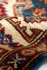 Afgan Şirvan El Dokuma Yün Halı