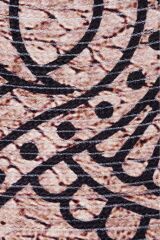 Baskı Jüt Trq058 Dekoratif Makine Halısı