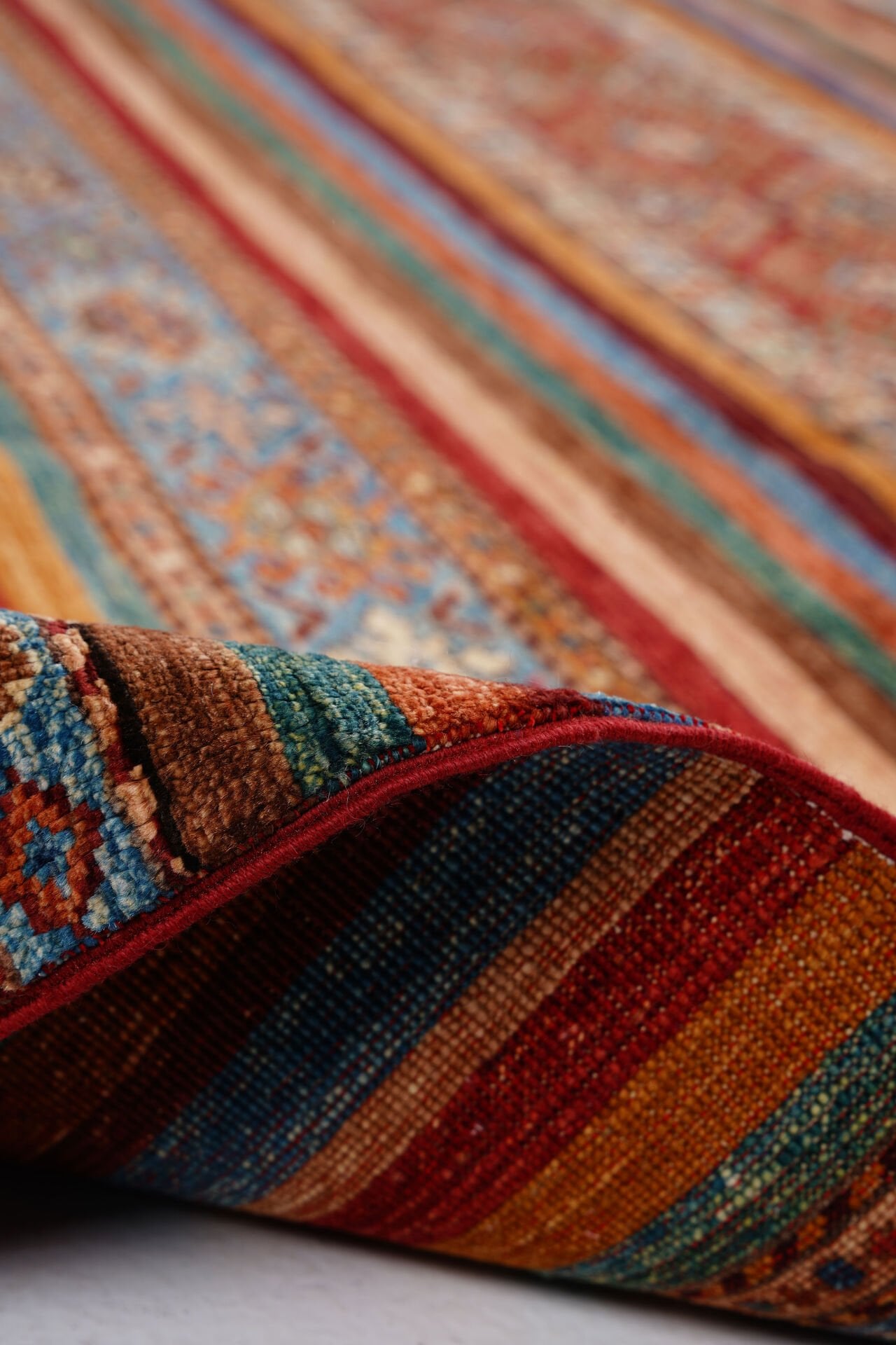 SHB Afgan Orjin El Dokuma Yün Halı