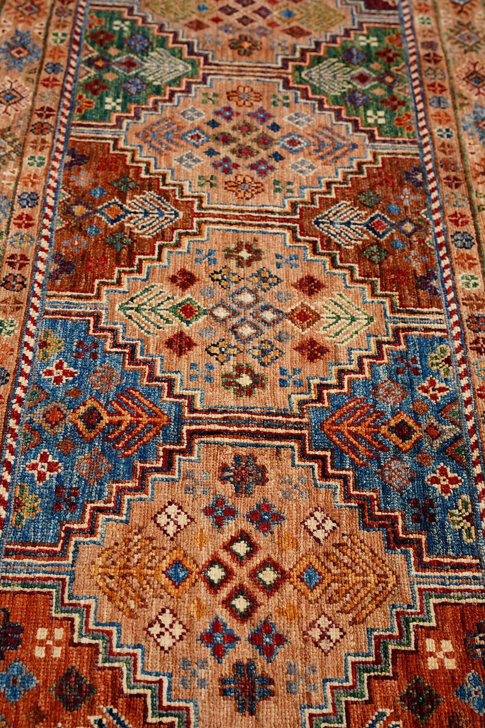 SHB Afgan Orjin El Dokuma Yün Halı