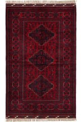 Afgan Khamyab El Dokuma Yün Halı