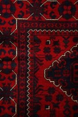 Afgan Khamyab El Dokuma Yün Halı