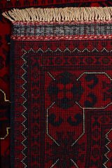 Afgan Khamyab El Dokuma Yün Halı Kırmızı - 100x156