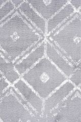 Beyond 4957A Gri Çizgili Modern Makine Dokuma Kilim