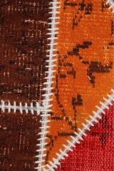 Patchwork 3708 Renkli Modern El Dokuma Halı