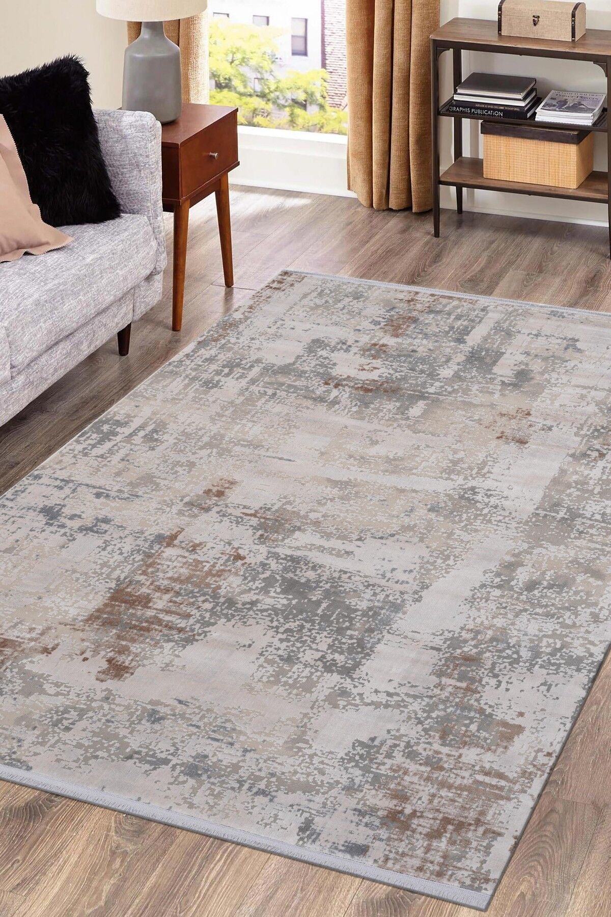 Biblos 9312a Salon Halısı Modern Makine Halısı
