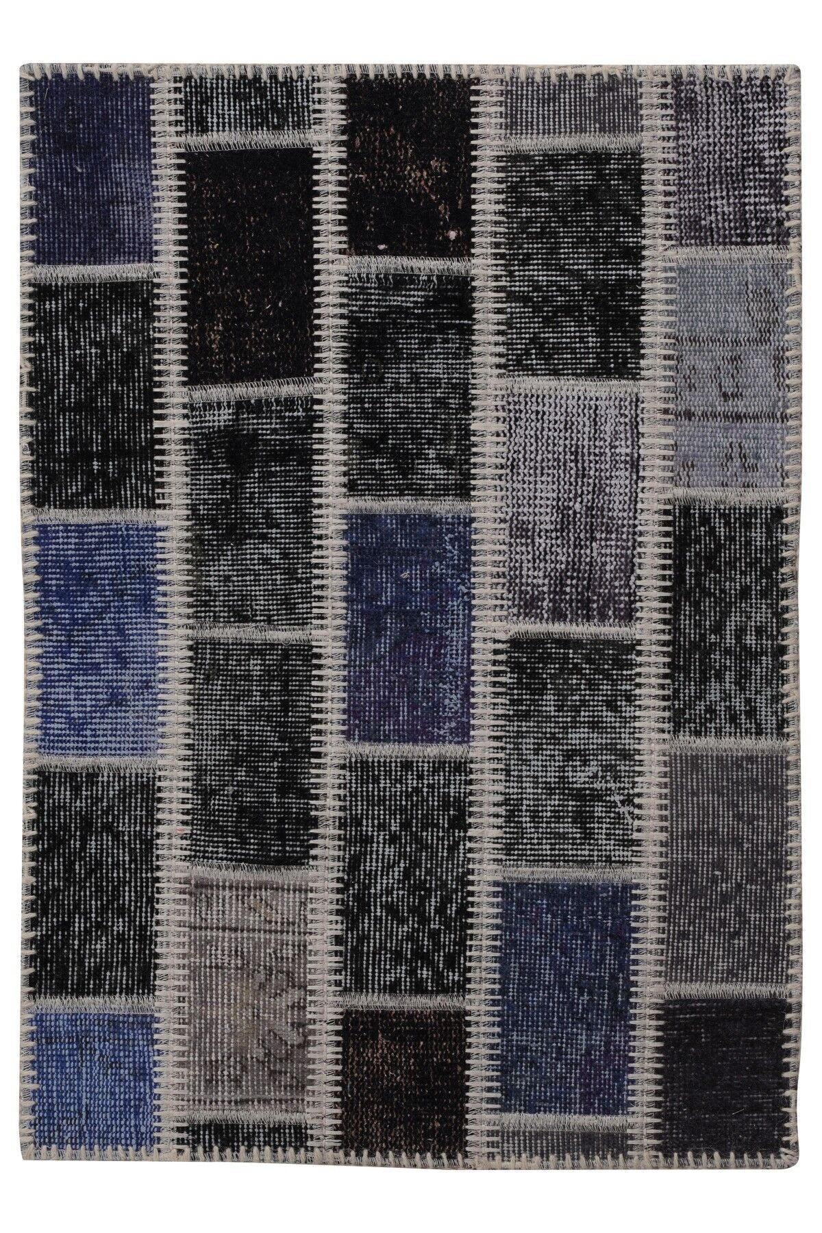 Patchwork Ptch 01 Renkli Modern El Dokuma Halı