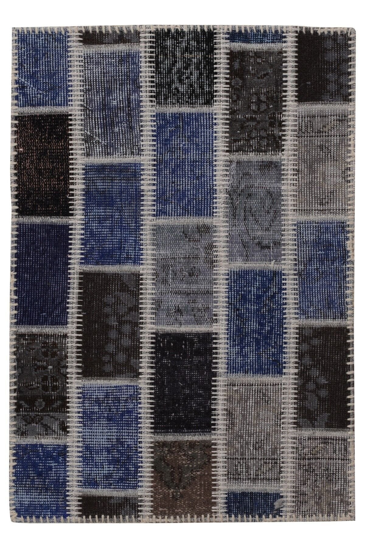 Patchwork Ptch 02 Renkli Modern El Dokuma Halı