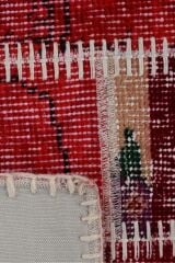 Patchwork Ptch 04 Kırmızı Modern El Dokuma Halı