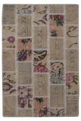 Patchwork Ptch 05 Renkli Modern El Dokuma Halı