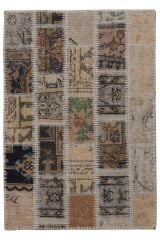 Patchwork Ptch 06 Renkli Modern El Dokuma Halı