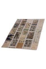 Patchwork Ptch 06 Renkli Modern El Dokuma Halı