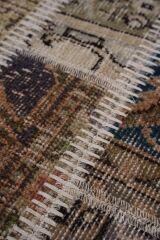 Patchwork Ptch 06 Renkli Modern El Dokuma Halı