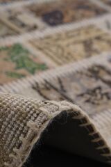 Patchwork Ptch 06 Renkli Modern El Dokuma Halı