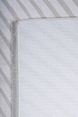 Dilek Serra 0703A Salon Halısı Optik / Açık Gri - 80x150