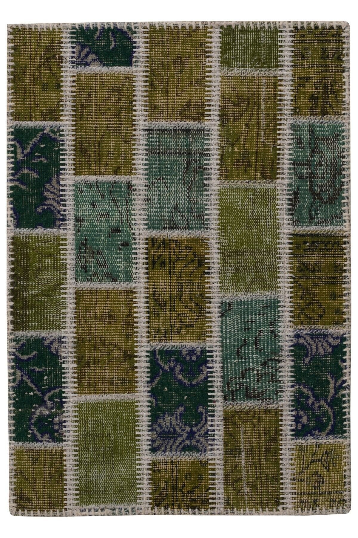 Patchwork Ptch 08 Renkli Modern El Dokuma Halı