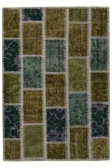 Patchwork Ptch 08 Renkli Modern El Dokuma Halı