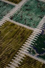 Patchwork Ptch 08 Renkli Modern El Dokuma Halı