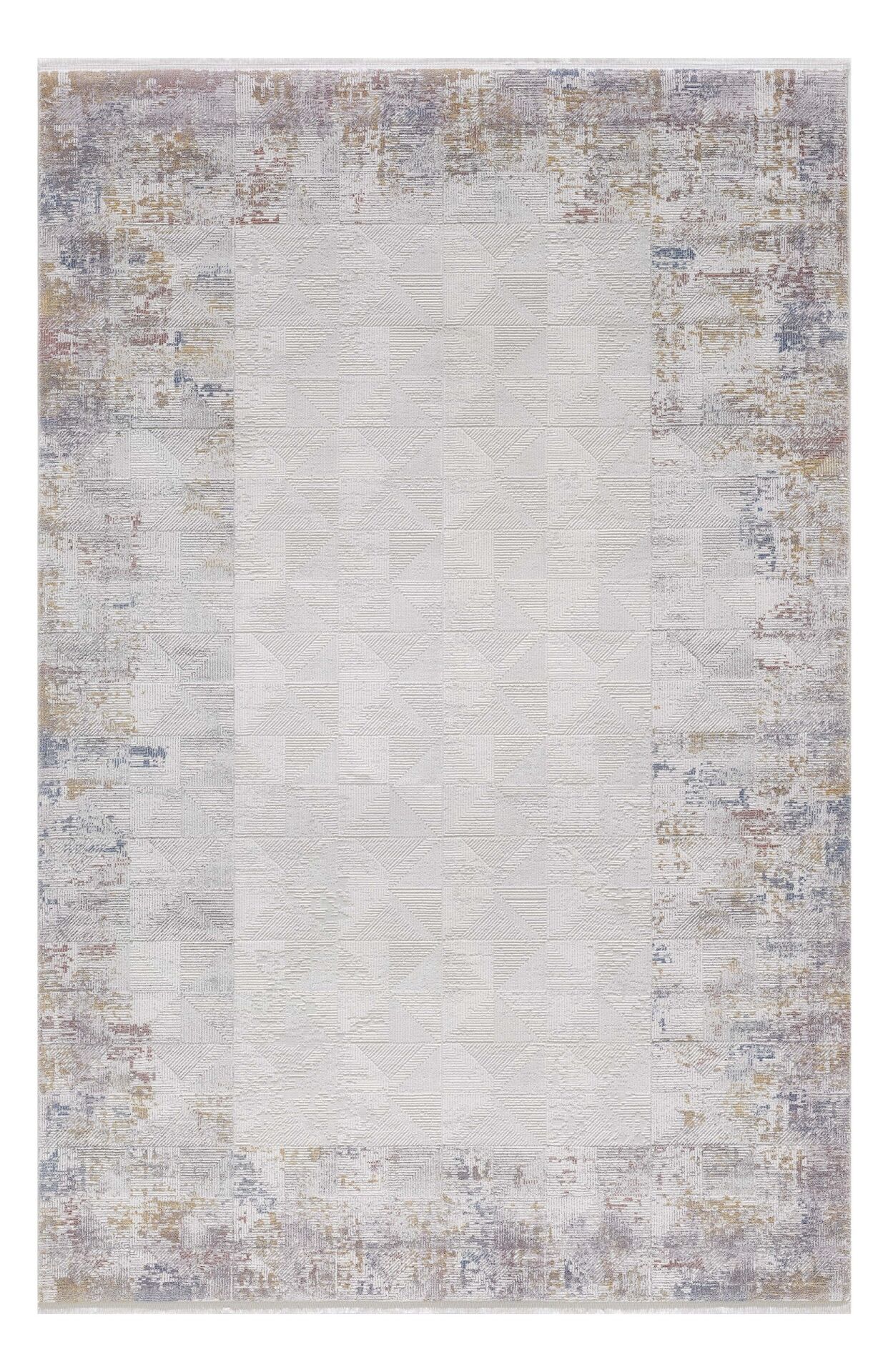 Atlas Times TQ09C Salon Halısı Gri / Kahverengi - 160x230