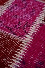 Patchwork Ptch 12 Renkli Modern El Dokuma Halı
