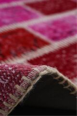 Patchwork Ptch 12 Renkli Modern El Dokuma Halı