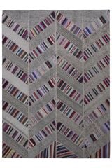 Patchwork Renkli Modern El Dokuma Halı