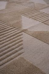 Pierre Cardin Quenta QZ02B Salon Halısı Kahverengi - 100 cm