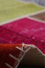 Patchwork Renkli Modern El Dokuma Halı