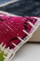 Patchwork Renkli Modern El Dokuma Halı